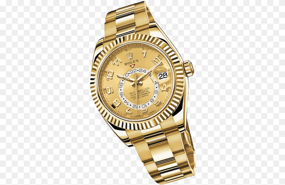 Accessories Images Gold Rolex Watch, Arm, Body Part, Person, Wristwatch Png Image