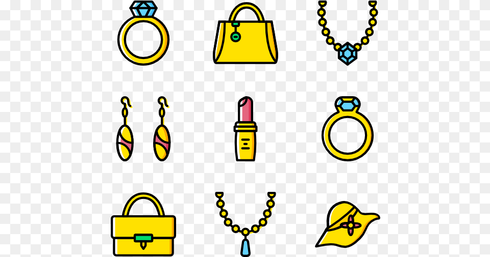 Accessories On Women, Bag, Handbag, Jewelry, Necklace Free Png