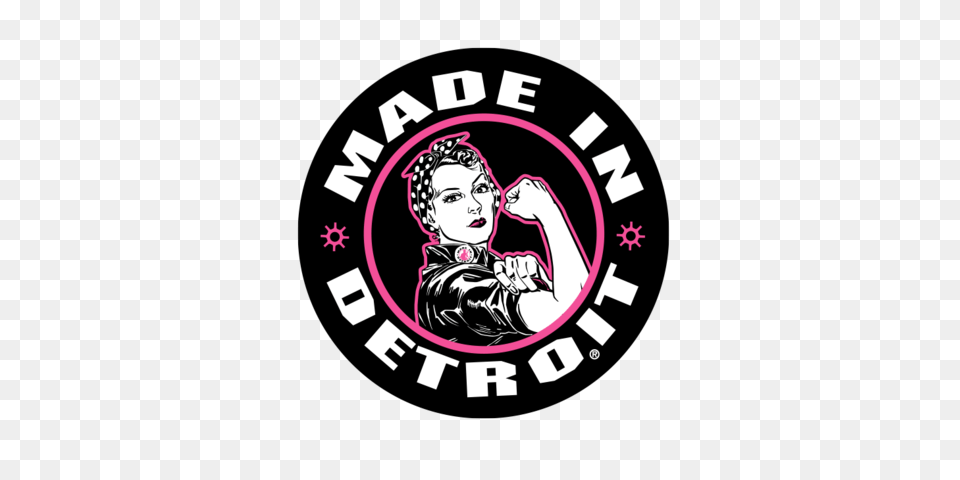 Accessories Tagged Design Rosie The Riveter Made In Detroit, Baby, Person, Logo, Face Free Png Download
