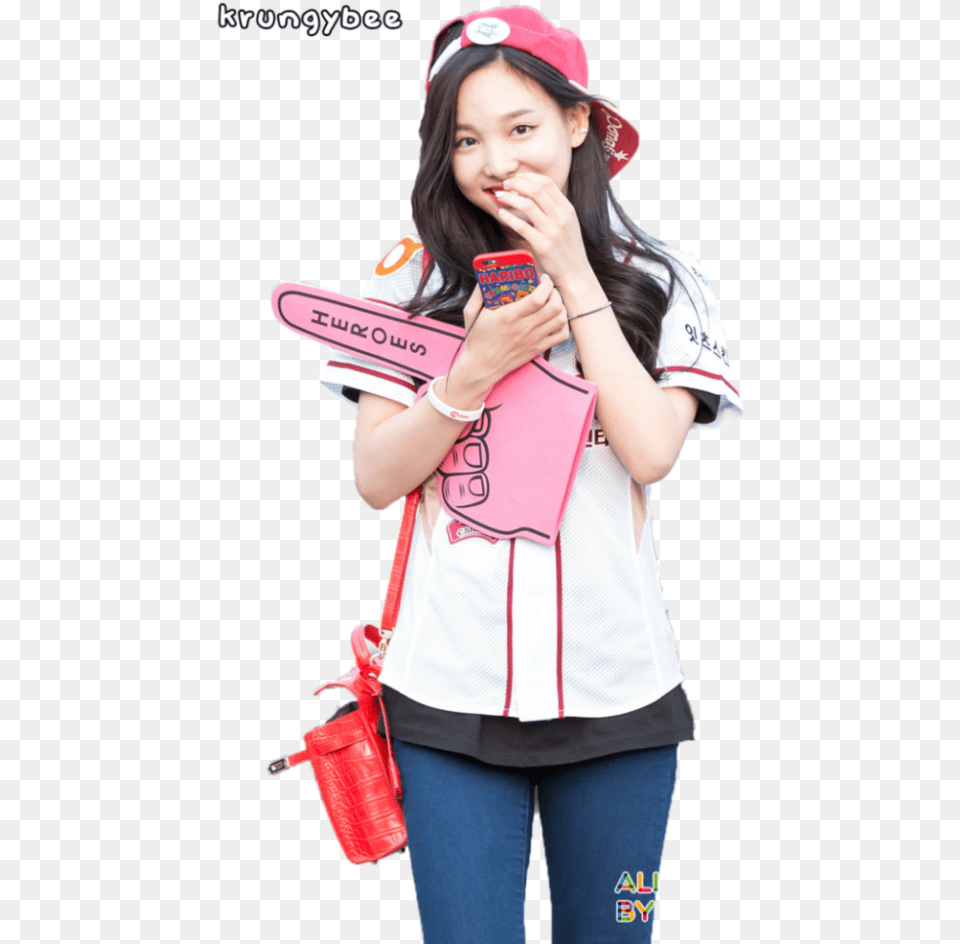 Accessorysmilebeanie Nayeon Twice 2018, Teen, Person, Girl, Female Free Png