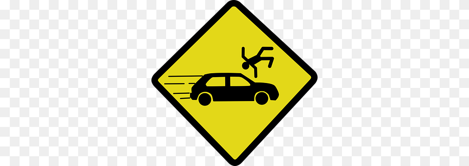 Accident Sign, Symbol, Road Sign, Car Free Png