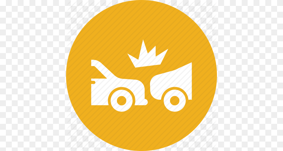 Accident Car Collision Crash Icon, Logo Png Image
