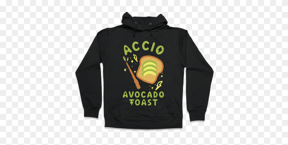 Accio Avocado Toast Hoodie Lookhuman, Clothing, Knitwear, Sweater, Sweatshirt Free Transparent Png