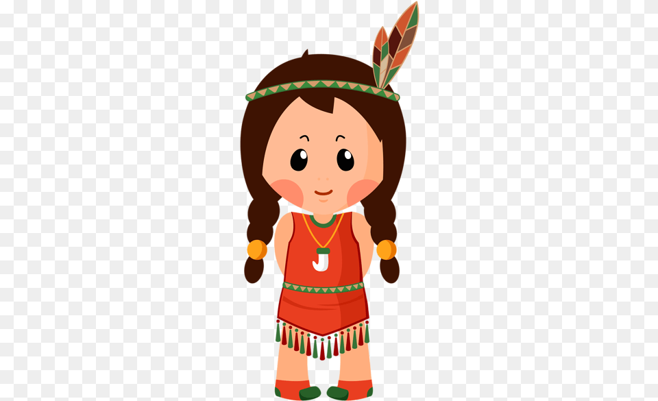 Accion De Gracias Native American Girl Clipart, Baby, Person, Face, Head Png