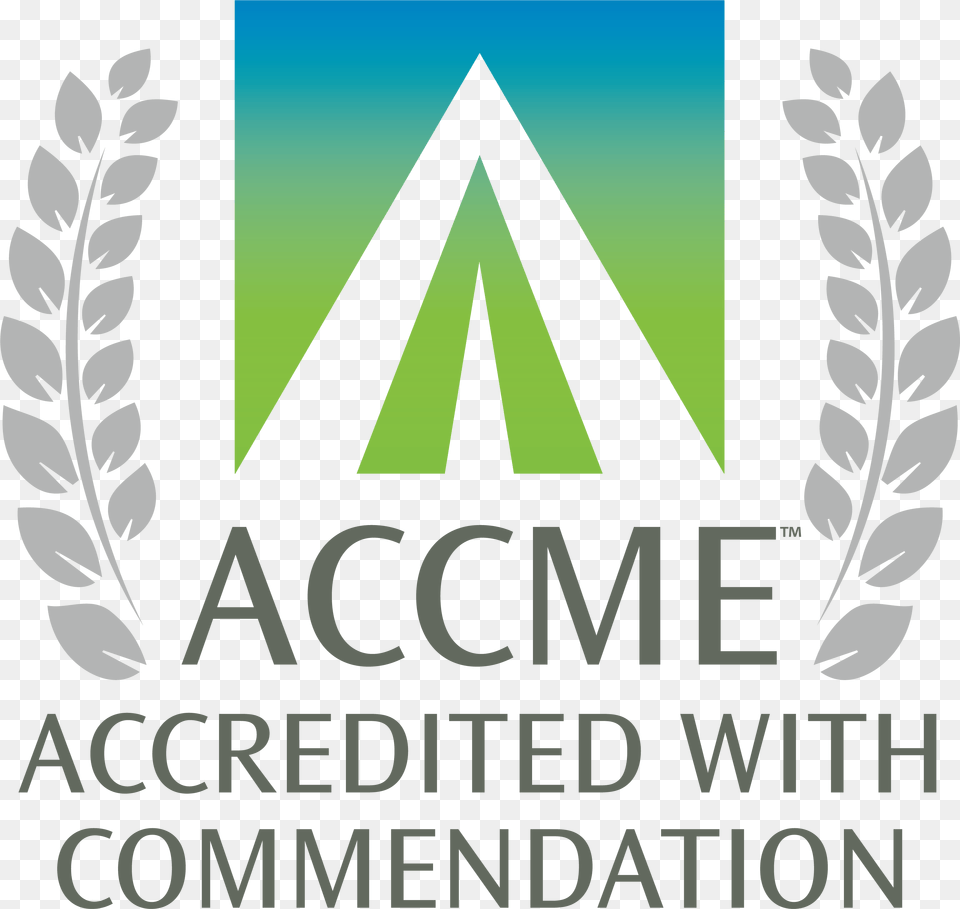 Accme Accreditation With Commendation Logo, Herbal, Herbs, Plant, Leaf Free Png