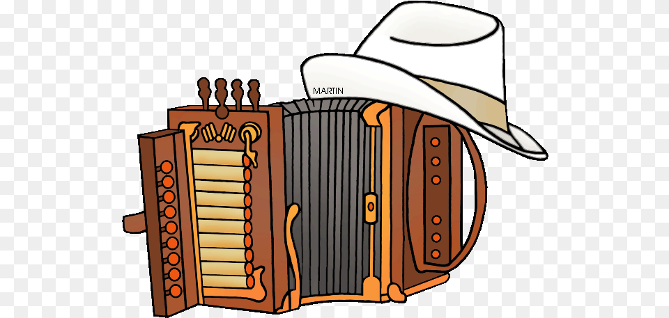 Accordion Clipart Clip Art Zydeco Accordion Clipart, Clothing, Hat, Musical Instrument Png Image
