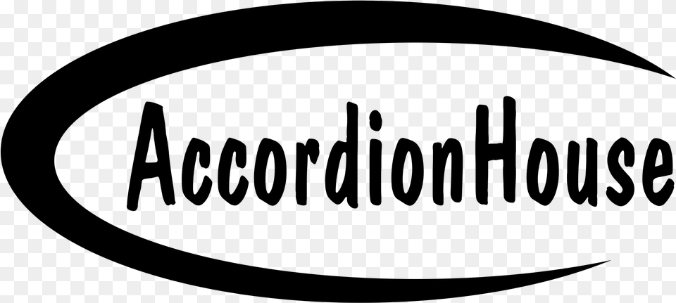 Accordion House Logo Black And White Accordion, Sphere, Oval Free Transparent Png