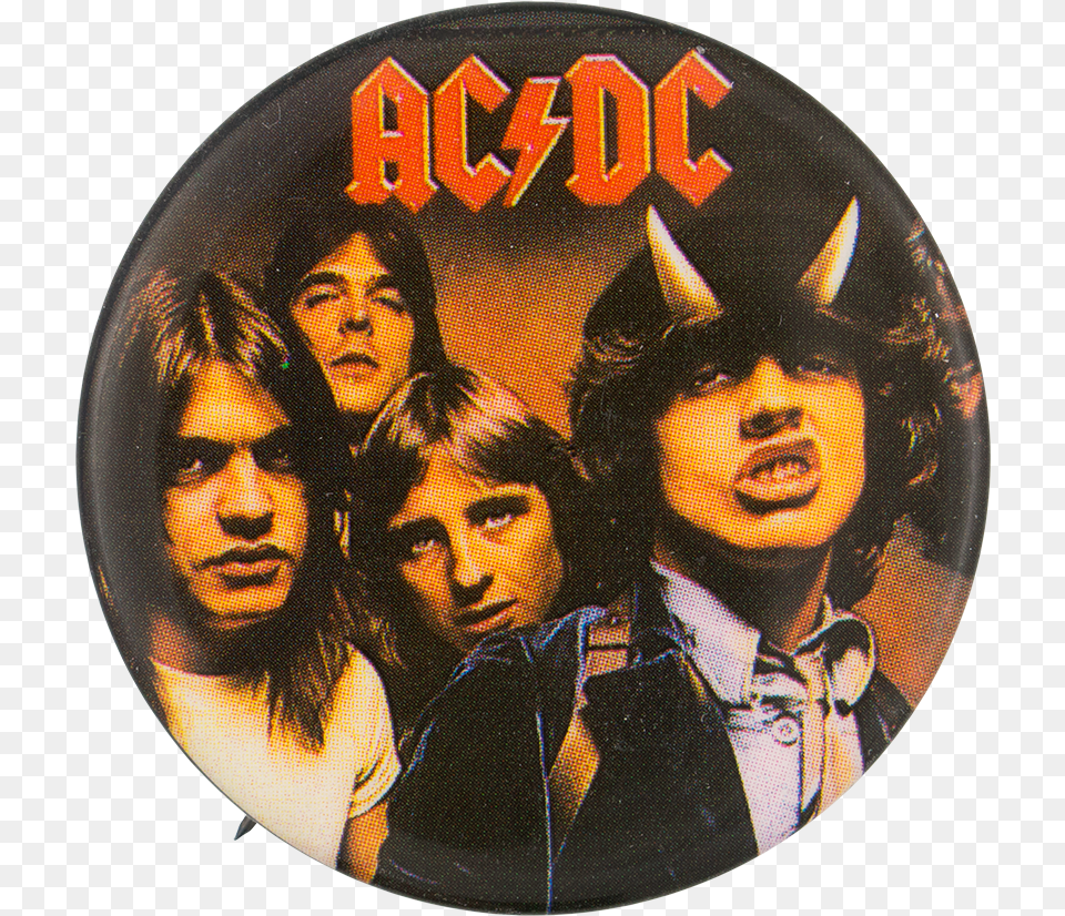 Acdc Highway To Hell Group Music Button Museum De Acdc Highway To Hell, Adult, Person, Man, Male Png Image