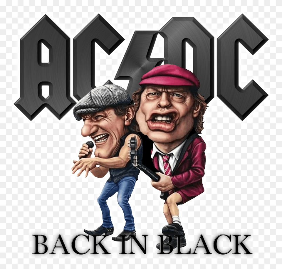 Acdc White Background, Person, People, Portrait, Photography Png