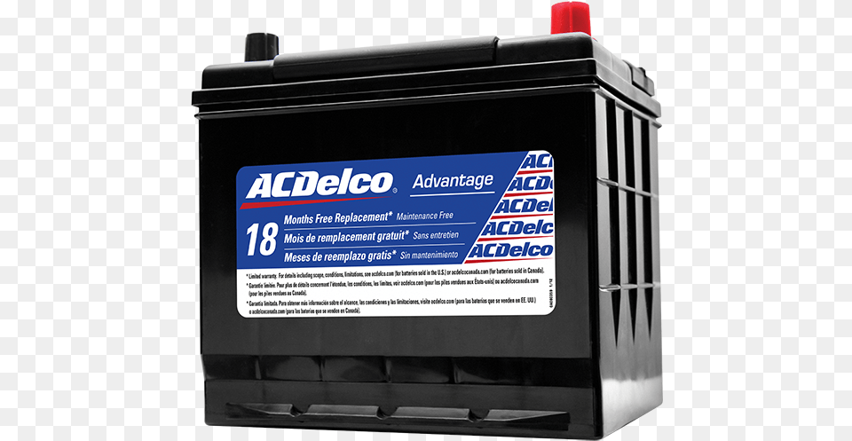 Acdelco Advantage Battery Free Transparent Png