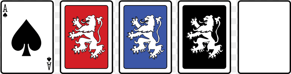 Ace 3 Card Backs And A Blank Card Ajuntament De La Llagosta, Emblem, Person, Symbol, Face Png Image