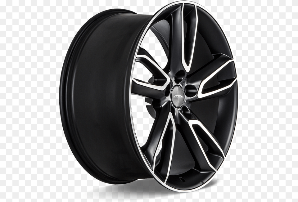 Ace Alloy Scorpio Wheels Black And Chrome Wheels Mag, Alloy Wheel, Vehicle, Transportation, Tire Free Png
