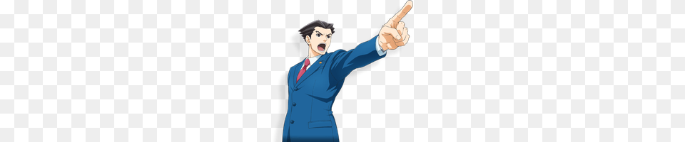 Ace Attorney Clipart, Hand, Body Part, Person, Finger Png Image