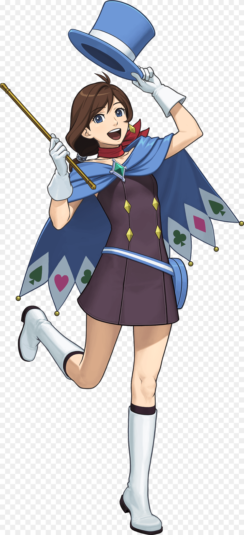 Ace Attorney Clipart Trucy Ace Attorney Headcanons, Book, Publication, Comics, Adult Png