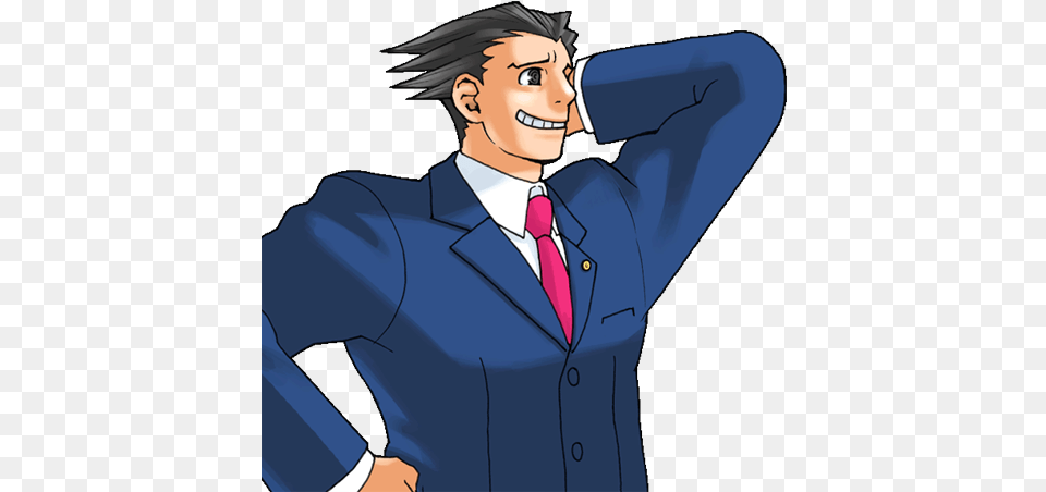 Ace Attorney Image Ace Attorney, Accessories, Suit, Publication, Formal Wear Free Png
