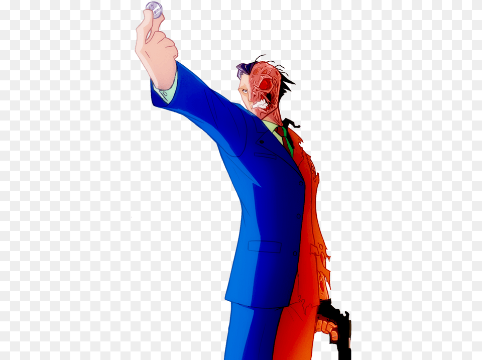 Ace Attorney On Twitter Evil Phoenix Wright Fanart, Adult, Sleeve, Person, Long Sleeve Free Transparent Png