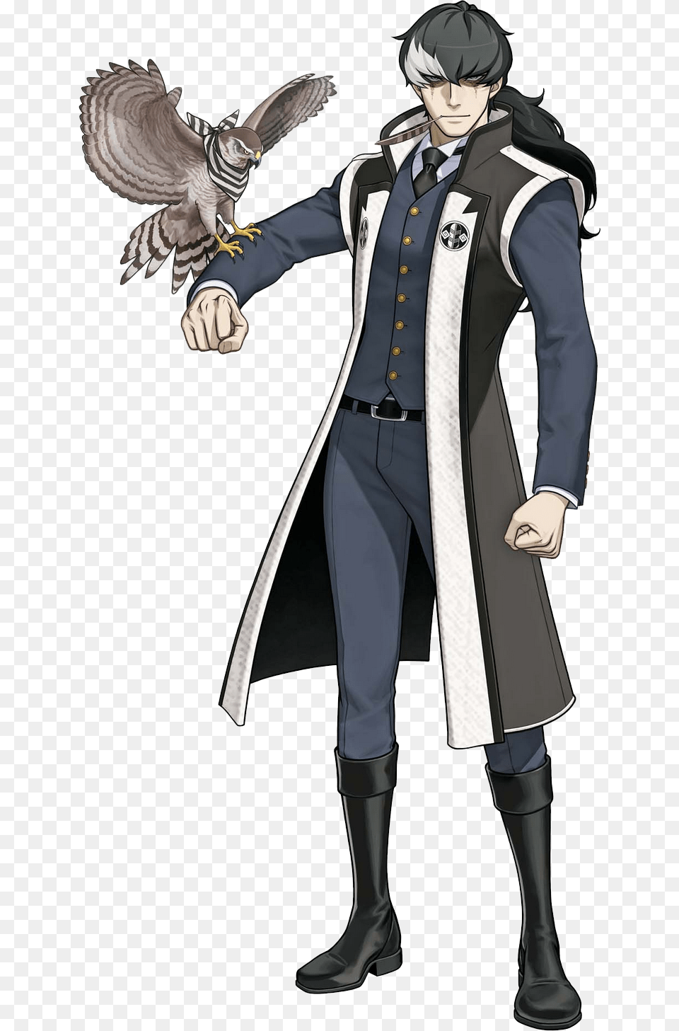 Ace Attorney Wiki Simon Blackquill, Clothing, Coat, Comics, Publication Png