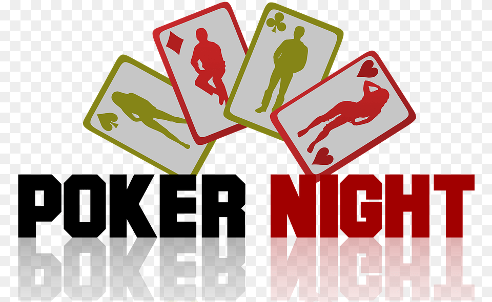 Ace Card Clipart Poker Night Logo Game Poker Poker Night Clip Art, Sign, Symbol, Adult, Male Png