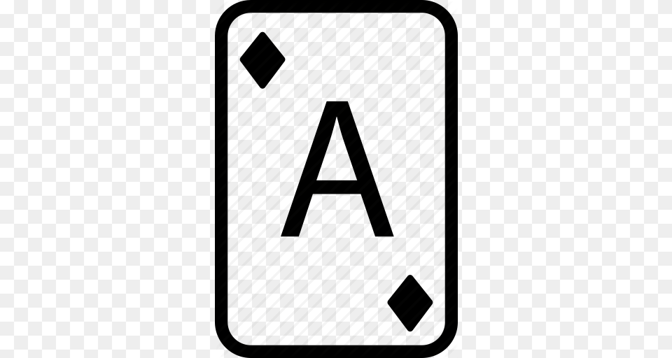 Ace Card Diamonds Playing Poker Icon Png Image