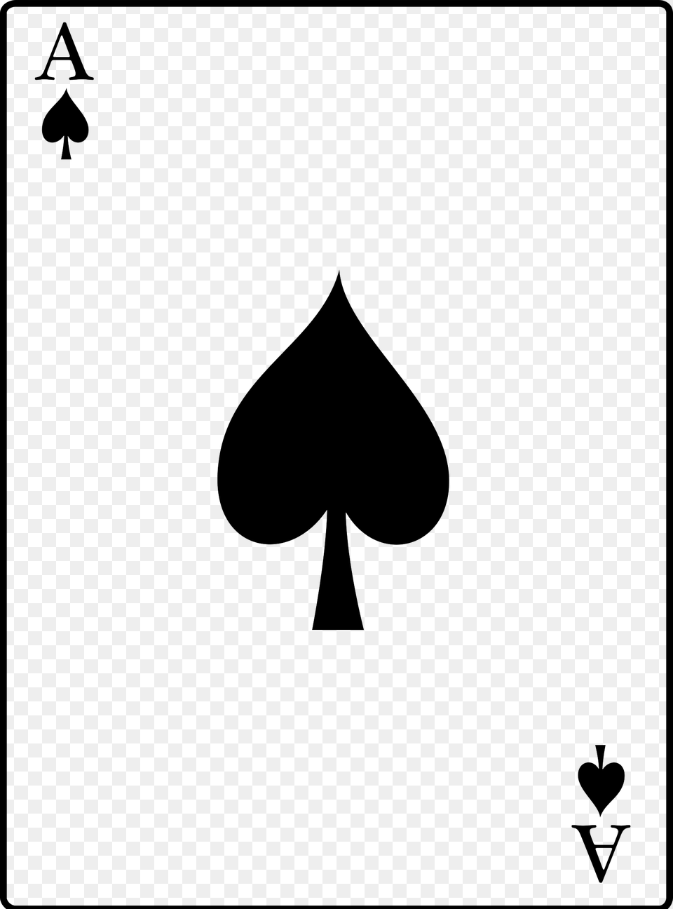 Ace Card Photos, Silhouette, Stencil, Symbol Png Image