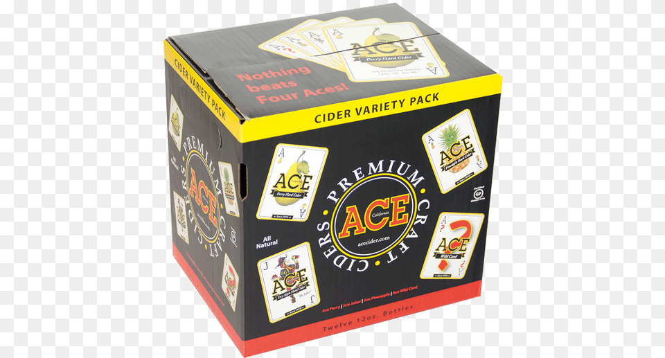 Ace Cider Variety Pack, Box, Cardboard, Carton Free Png Download