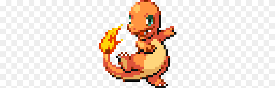 Ace E Emel Charmander Cross Stitch Pattern, Person Free Png Download