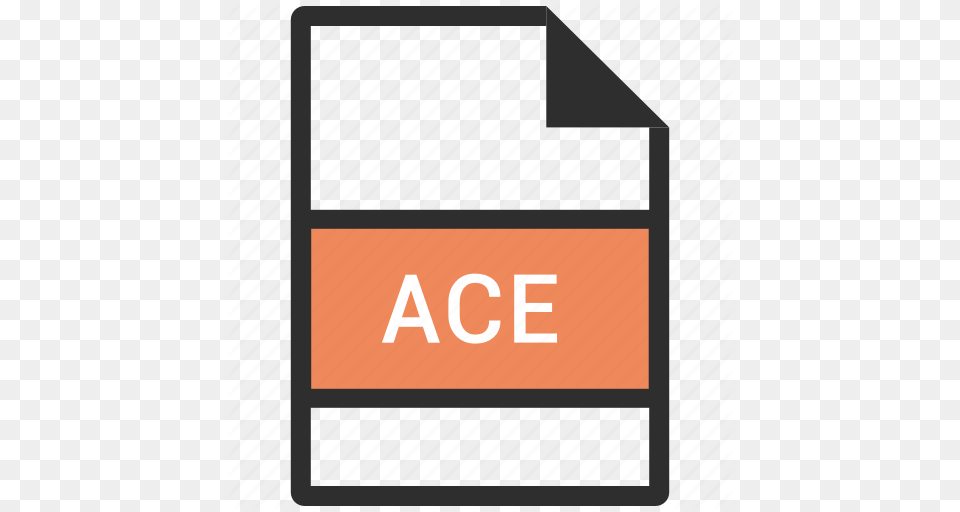 Ace Extension File Name Icon, Text Free Png Download