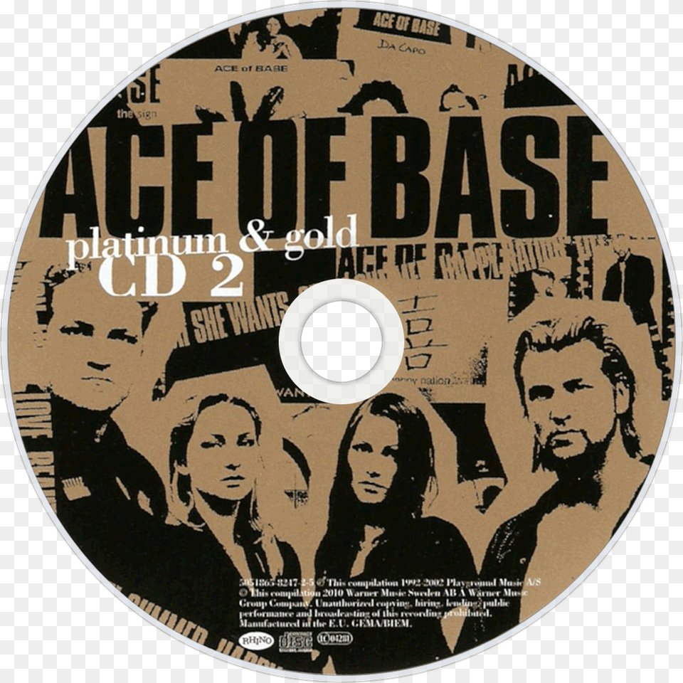 Ace Of Base The Sign Single, Disk, Dvd, Adult, Person Free Png