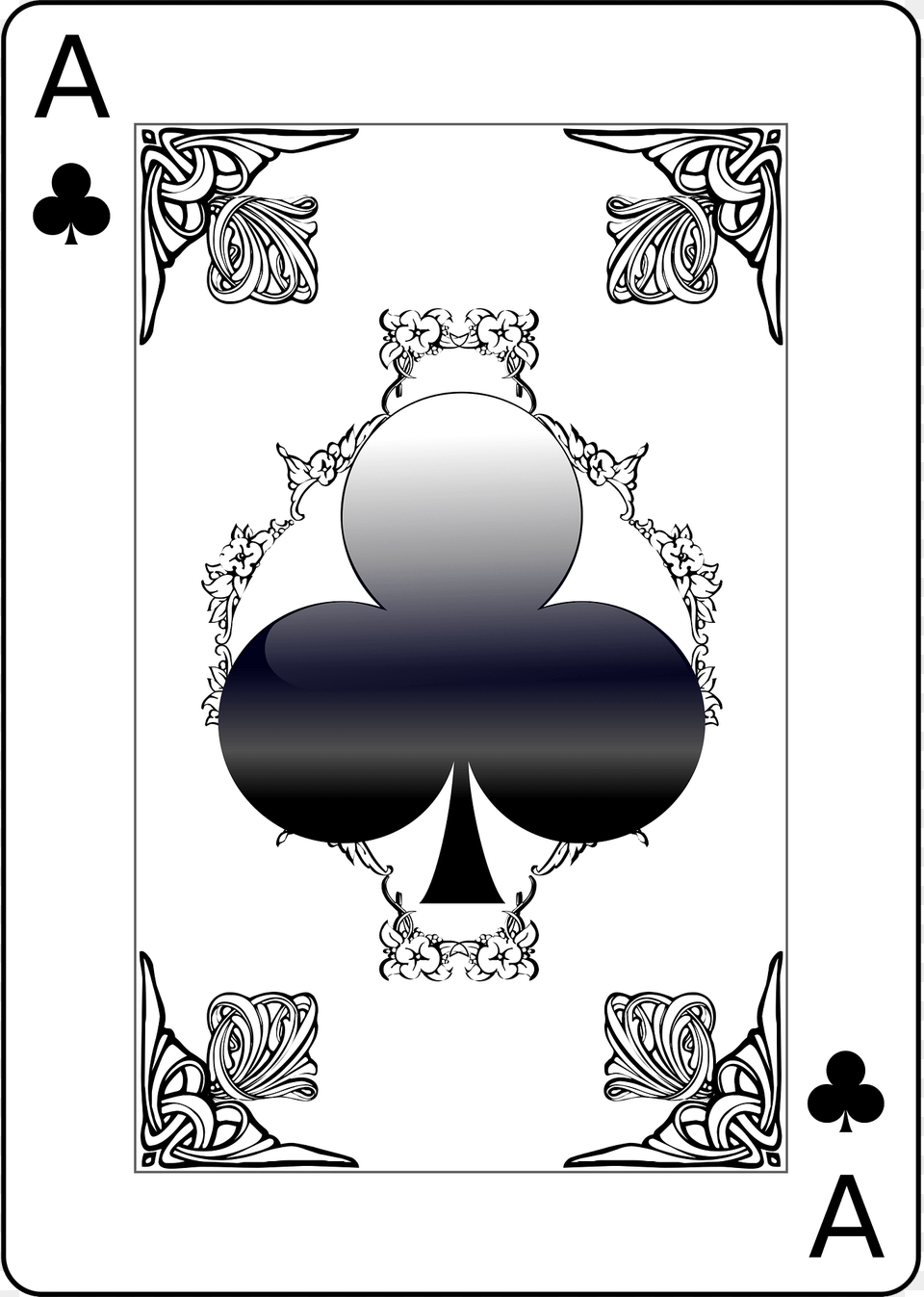 Ace Of Clubs Clipart, Accessories, Jewelry, Pattern Png Image