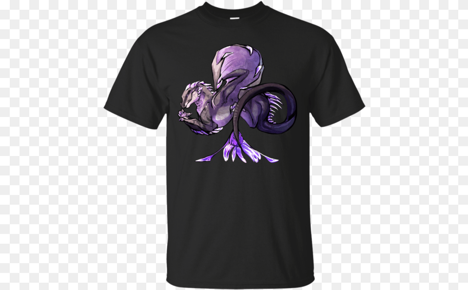 Ace Of Dragons Clubs T Shirt Amp Hoodie T Shirt, Clothing, T-shirt, Purple, Head Png Image