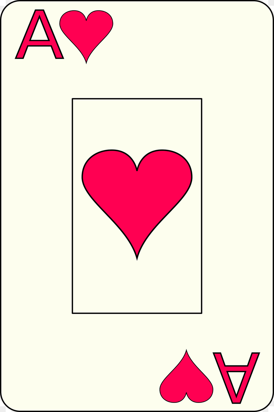 Ace Of Heart Clipart Free Png Download