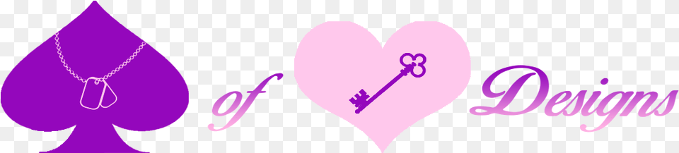 Ace Of Hearts, Purple, Accessories, Jewelry, Necklace Free Transparent Png