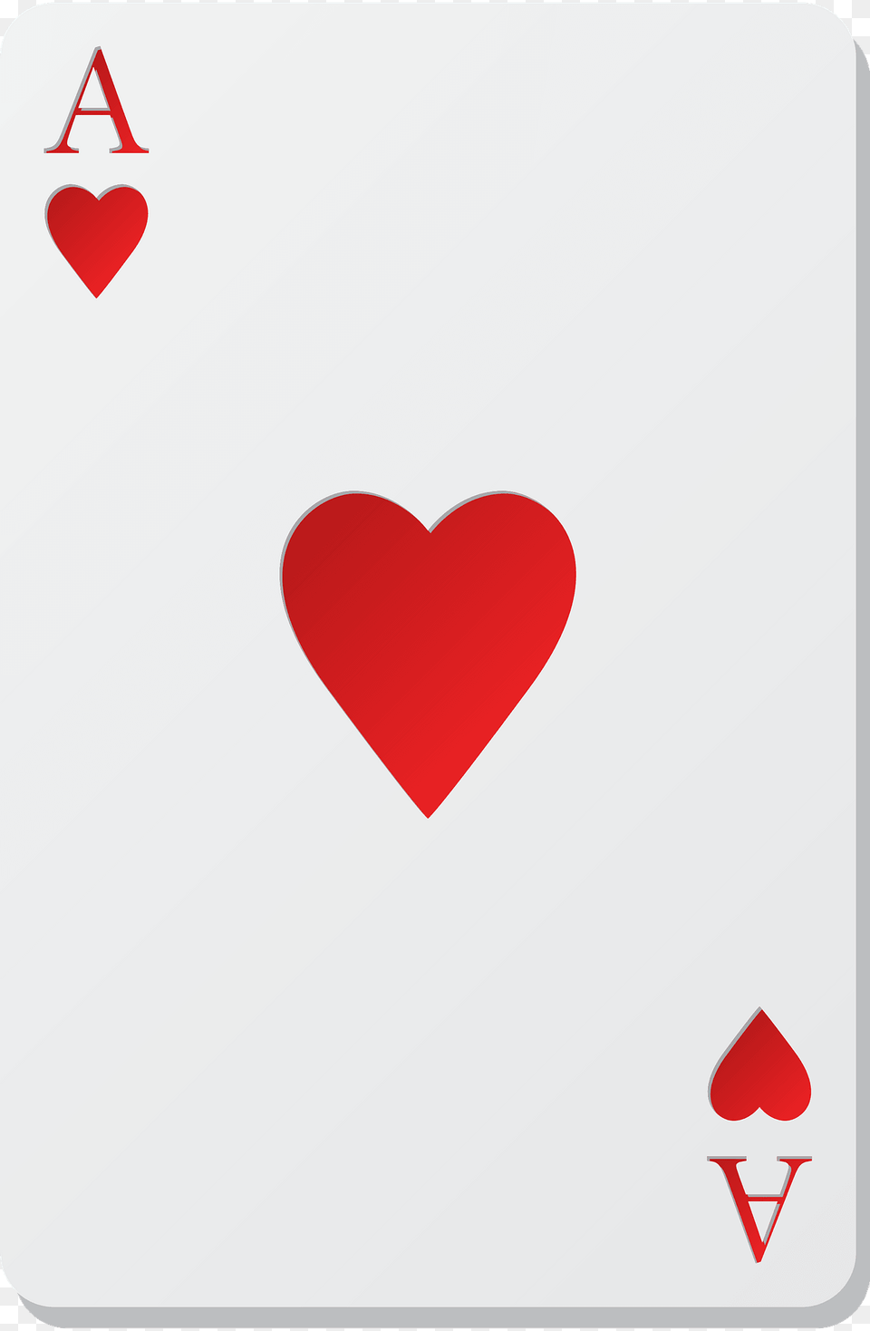 Ace Of Hearts Clipart, Heart Free Transparent Png