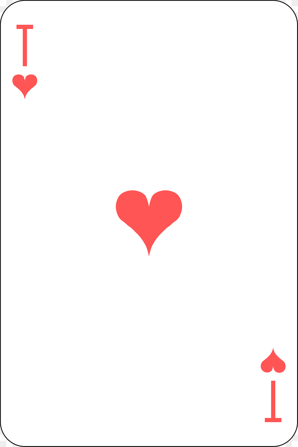 Ace Of Hearts Clipart, Heart, Symbol Free Png Download