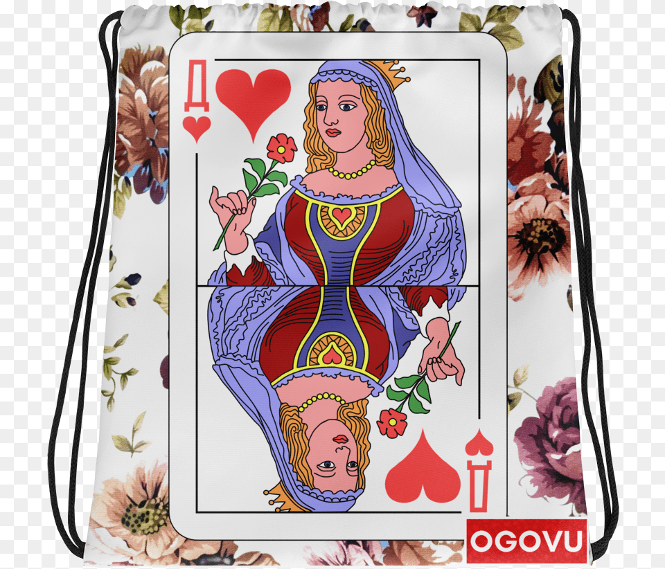 Ace Of Hearts Drawstring Bag Zen Coloring Pages Mandala Designs And Stress Relieving, Baby, Person, Book, Comics Free Png Download