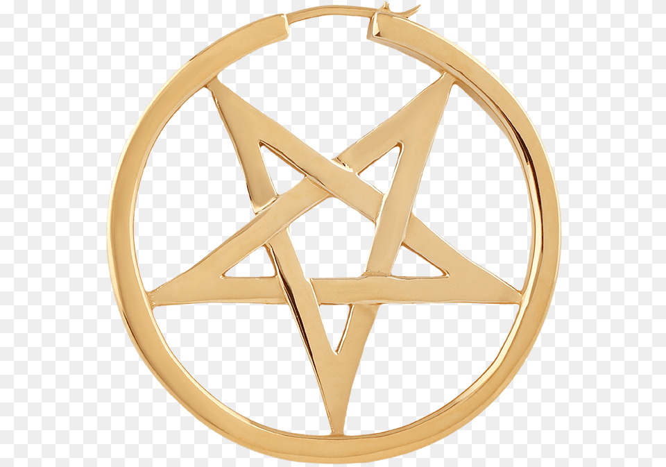 Ace Of Pentacles Arch Enemy Logo, Machine, Wheel, Symbol, Gold Png Image