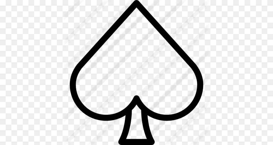 Ace Of Spades, Gray Png