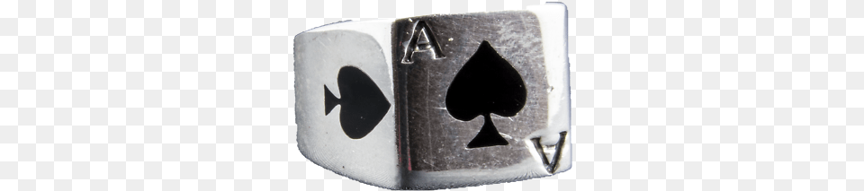Ace Of Spades Band Card Gamble Ring 925 Solid Silver Metal Biker Feeanddave Ebay Silver, Game Png