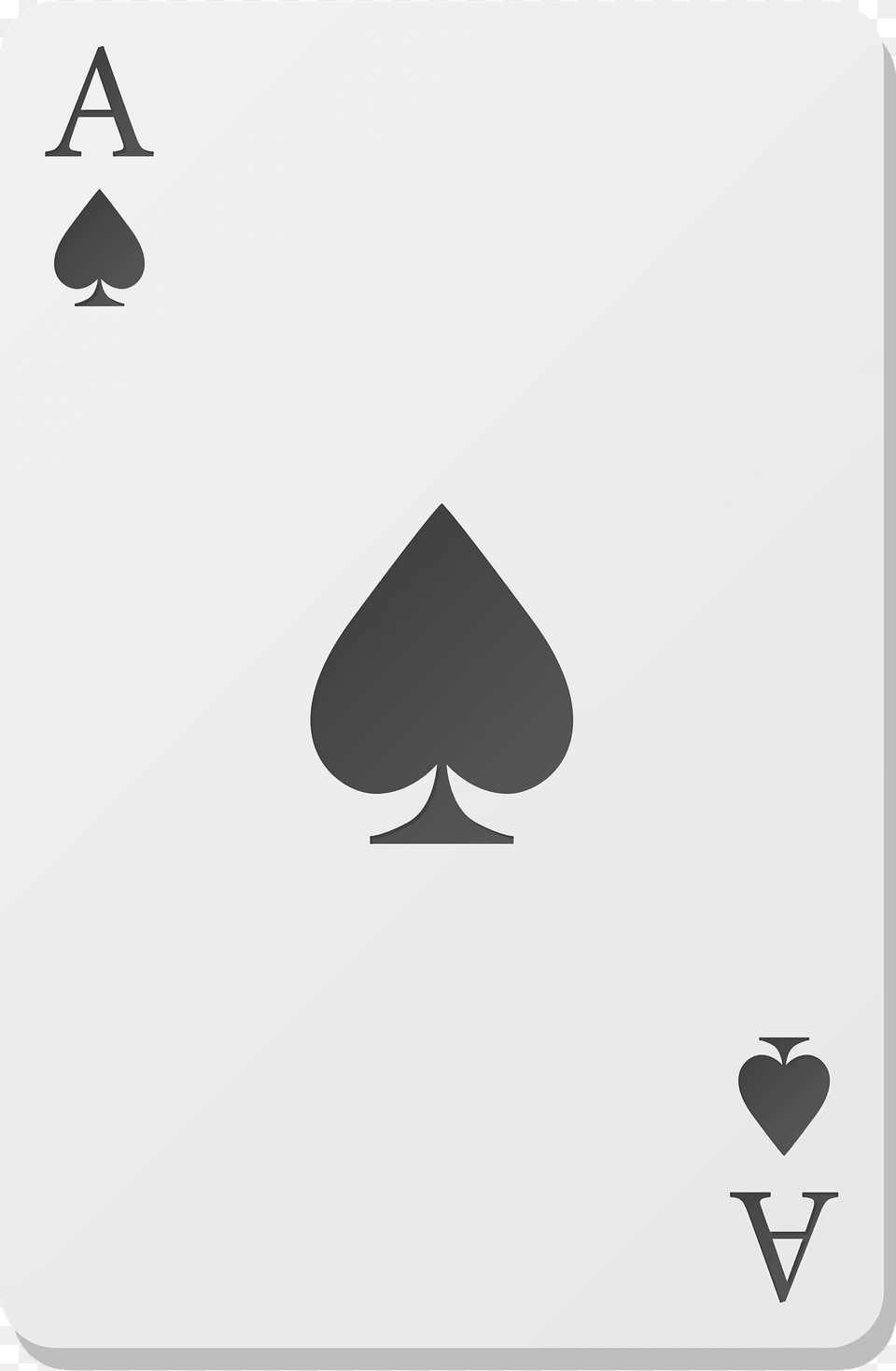 Ace Of Spades Clipart Free Transparent Png