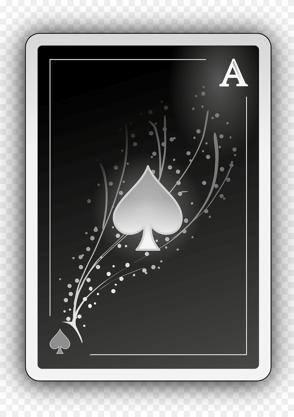 Ace Of Spades Clipart, Art, Graphics, Electronics, Mobile Phone Png Image