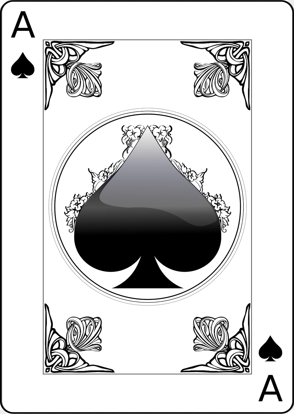 Ace Of Spades Clipart, Book, Comics, Publication, Home Decor Free Png Download