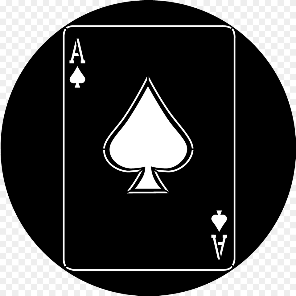 Ace Of Spades Designs, Symbol, Triangle, Sticker Free Transparent Png