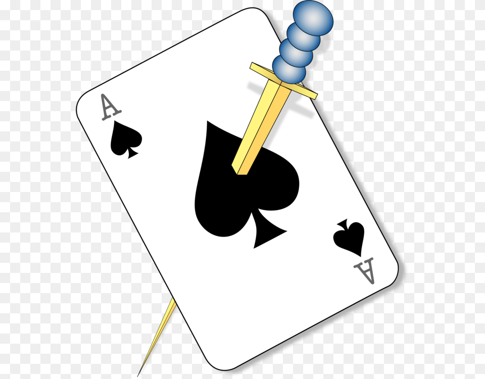 Ace Of Spades Playing Card Air Refueling Squadron, Text Free Transparent Png