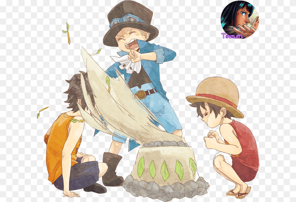 Ace One Piece And Luffy Image One Piece Wanted, Hat, Clothing, Person, Baby Free Png Download
