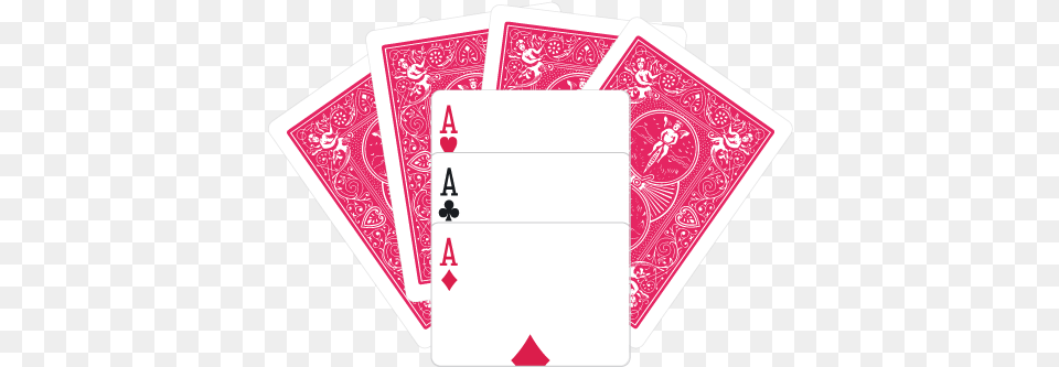 Ace Spread Gaff Card Bicycle Playing Cards, Body Part, Hand, Person, Gambling Free Png Download