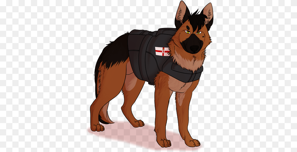 Ace The Police Dog Old German Shepherd Dog, Police Dog, Pet, Mammal, Canine Free Png Download