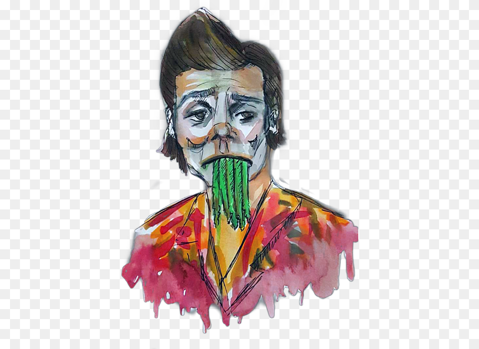 Ace Ventura Art, Modern Art, Painting, Person, Adult Free Png Download