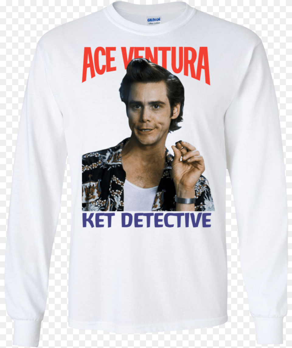 Ace Ventura Pet Detective, Long Sleeve, Clothing, T-shirt, Sleeve Free Png