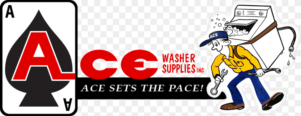 Ace Washer Logo Logo, Baby, Person, Face, Head Free Png