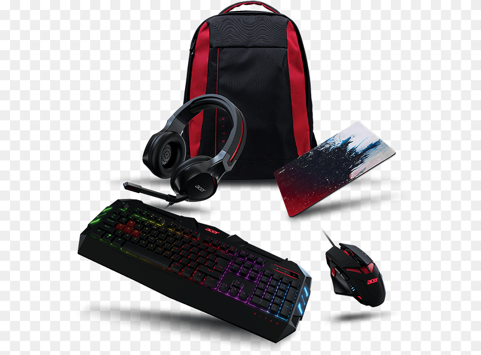 Acer Boosts Predator And Nitro Gaming Portfolio With Acer, Computer, Computer Hardware, Computer Keyboard, Electronics Png Image